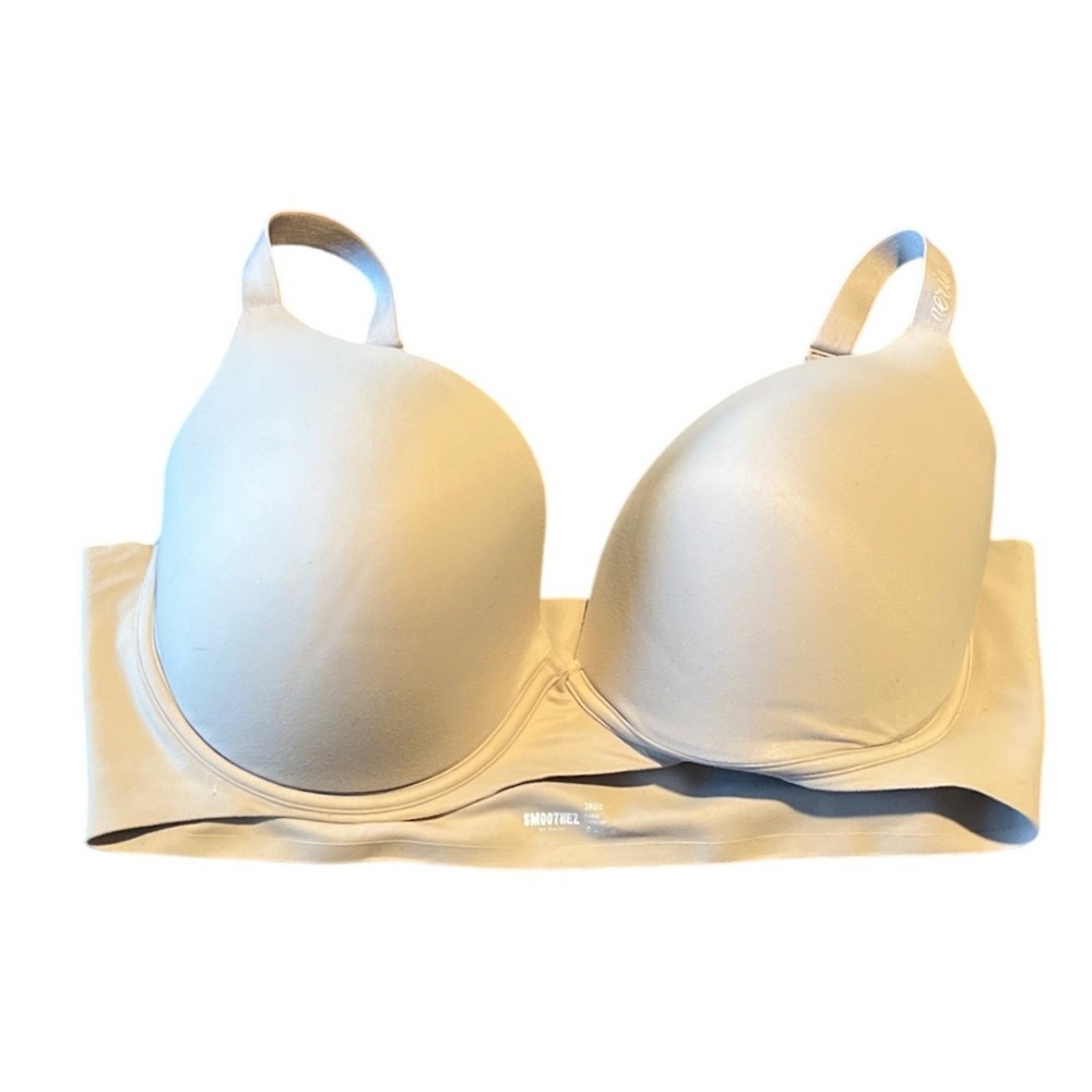 Aerie Smoothez 38DD Plunge T-Shirt Bra Beige Underwire Comfortable‎ Everyday